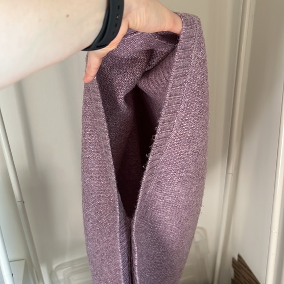 NWOT Purple LOFT the modern poncho - Picture 4 of 8